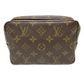 Louis Vuitton Trousse De Toilette  Canvas Clutch Bag
