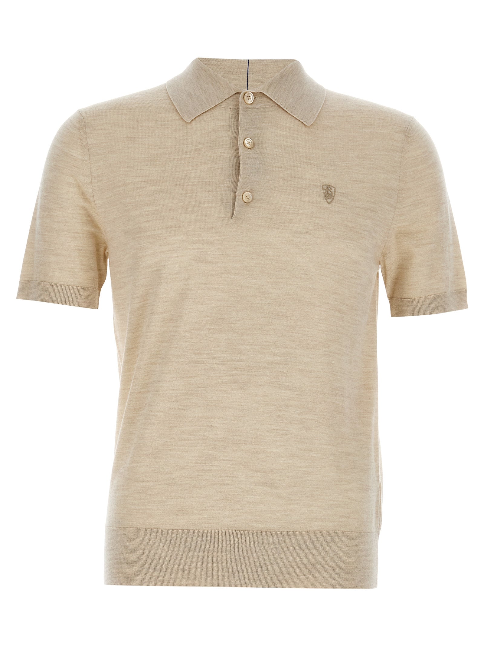 Burberry Men's Wool Polo Shirt