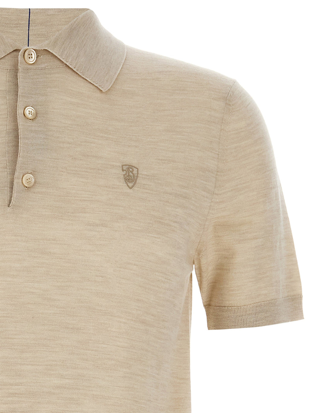 Burberry Men's Wool Polo Shirt