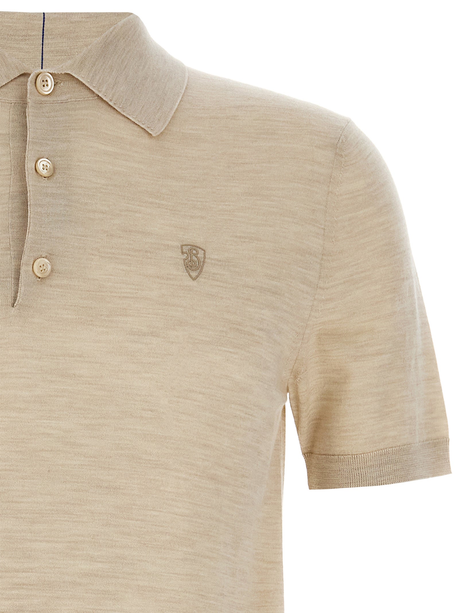 Burberry Men's Wool Polo Shirt