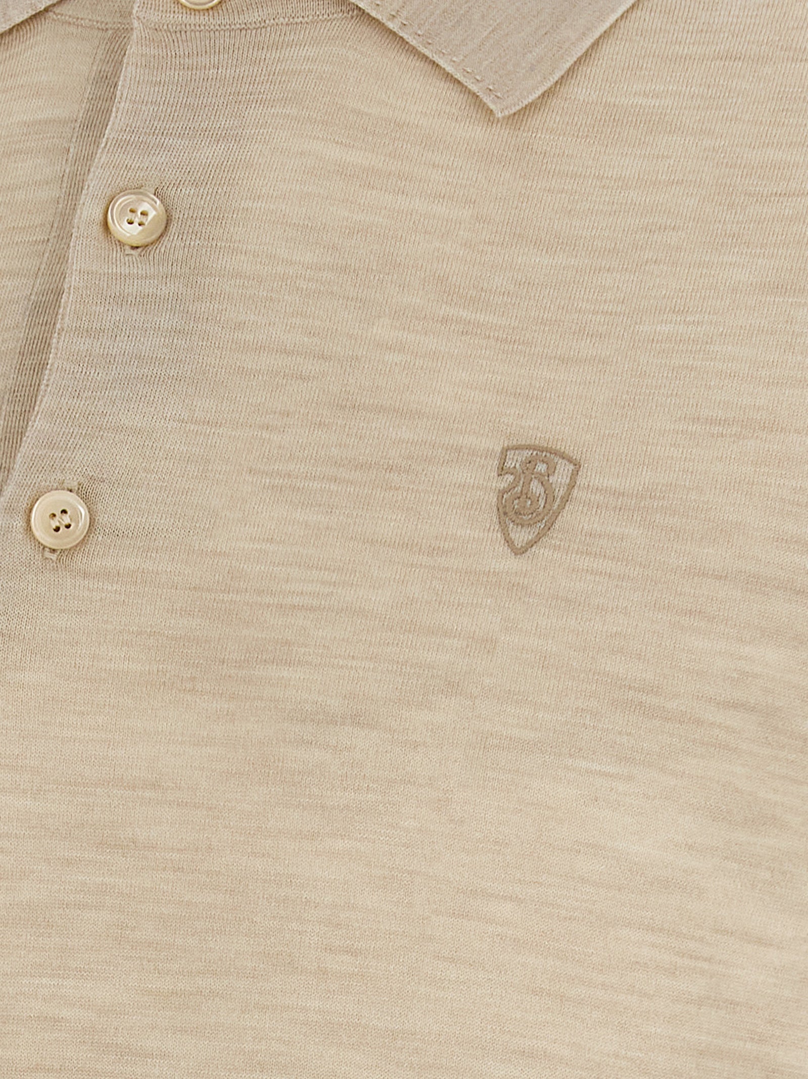 Burberry Men's Wool Polo Shirt