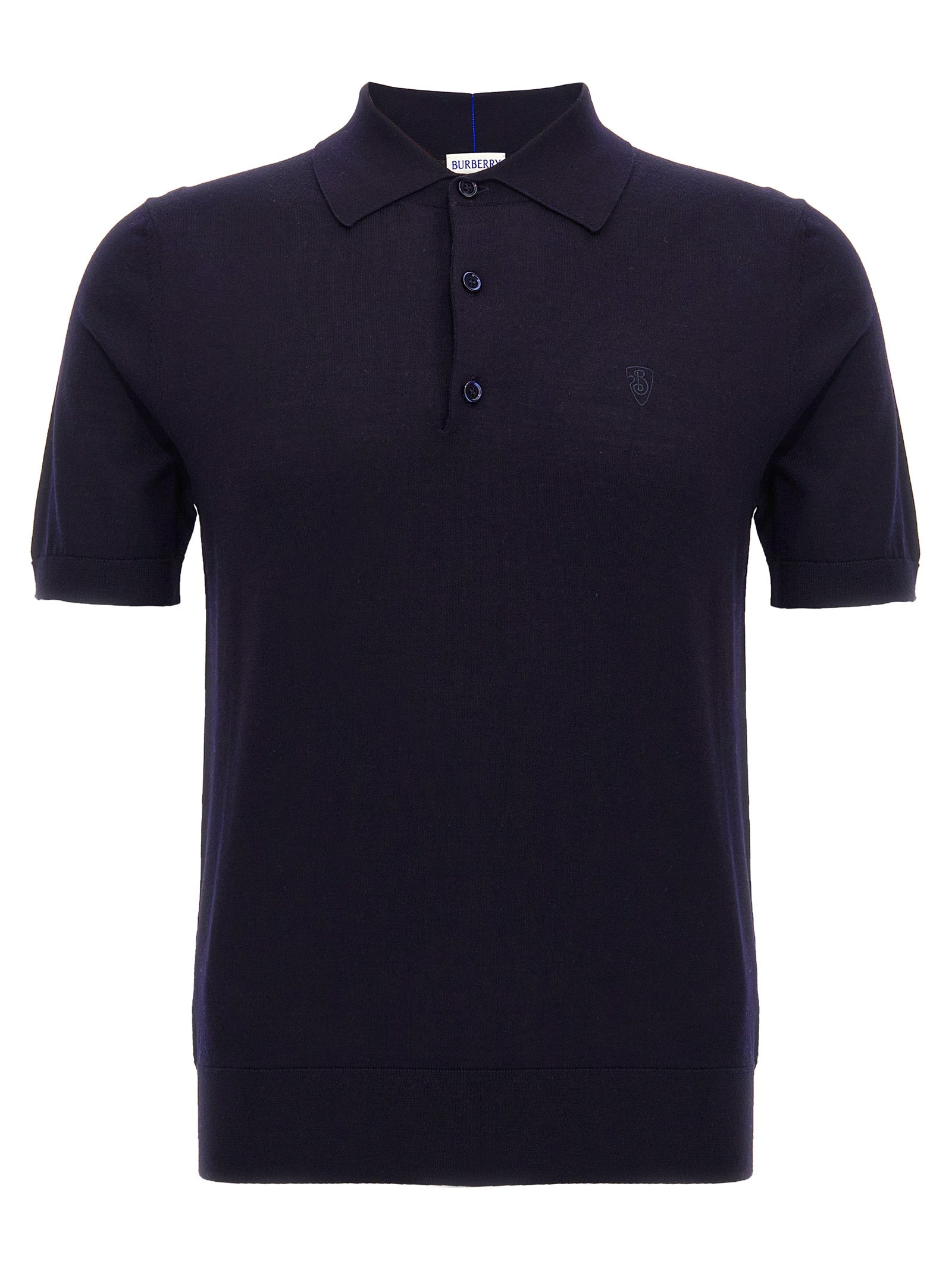 Burberry Men's Wool Polo Shirt