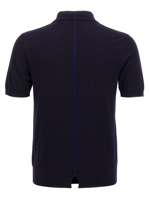 Burberry Men's Wool Polo Shirt