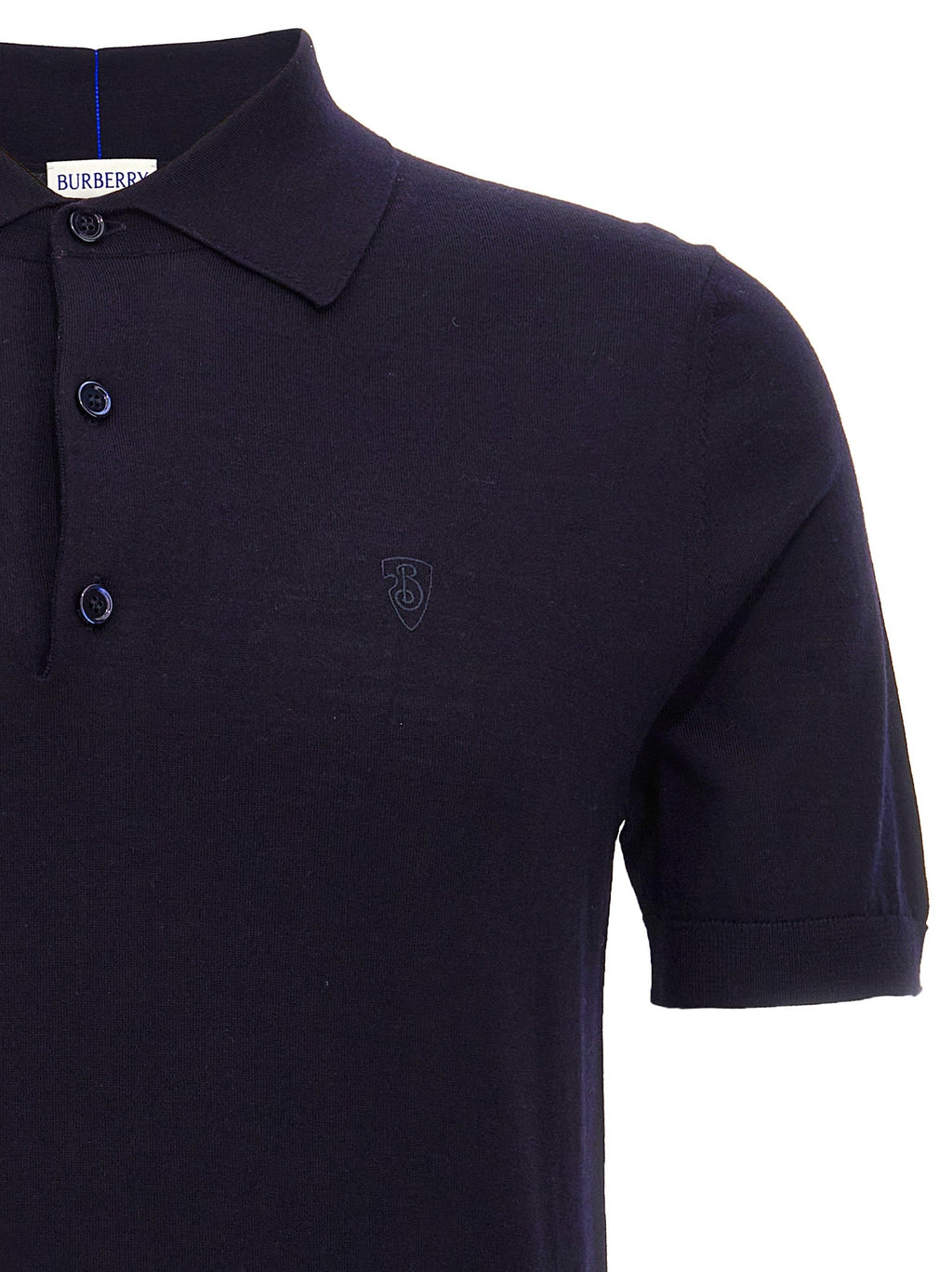 Burberry Men's Wool Polo Shirt