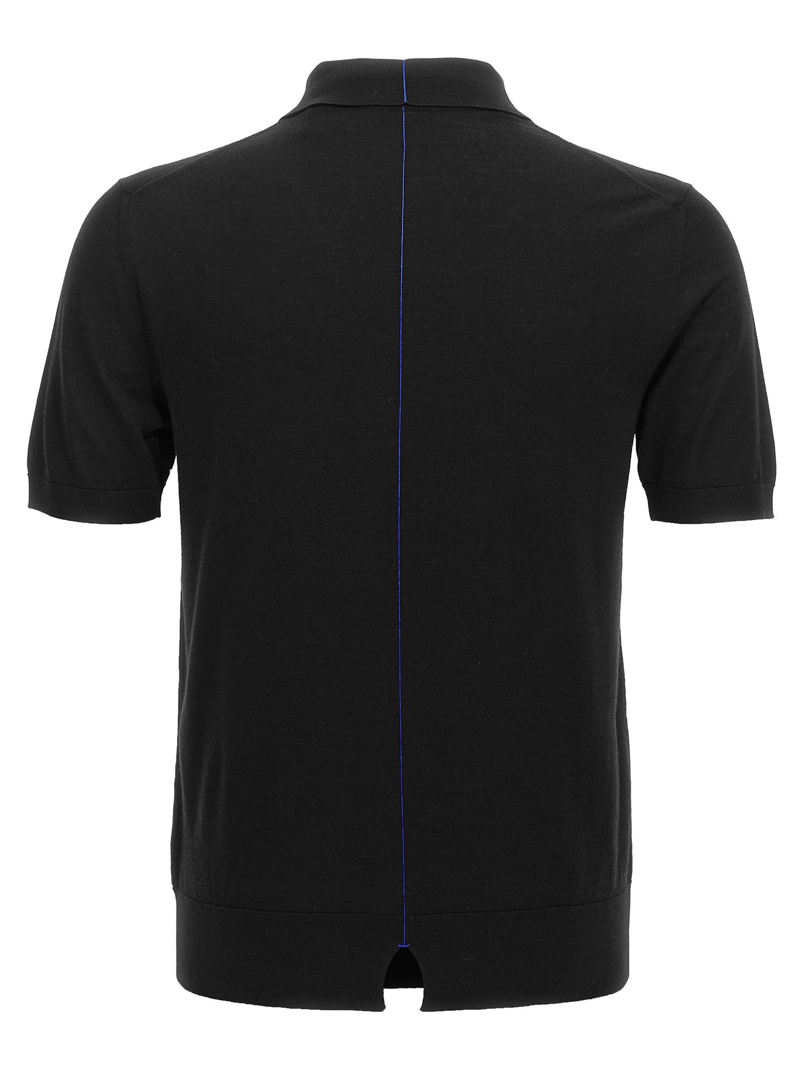 Burberry Men's Wool Polo Shirt