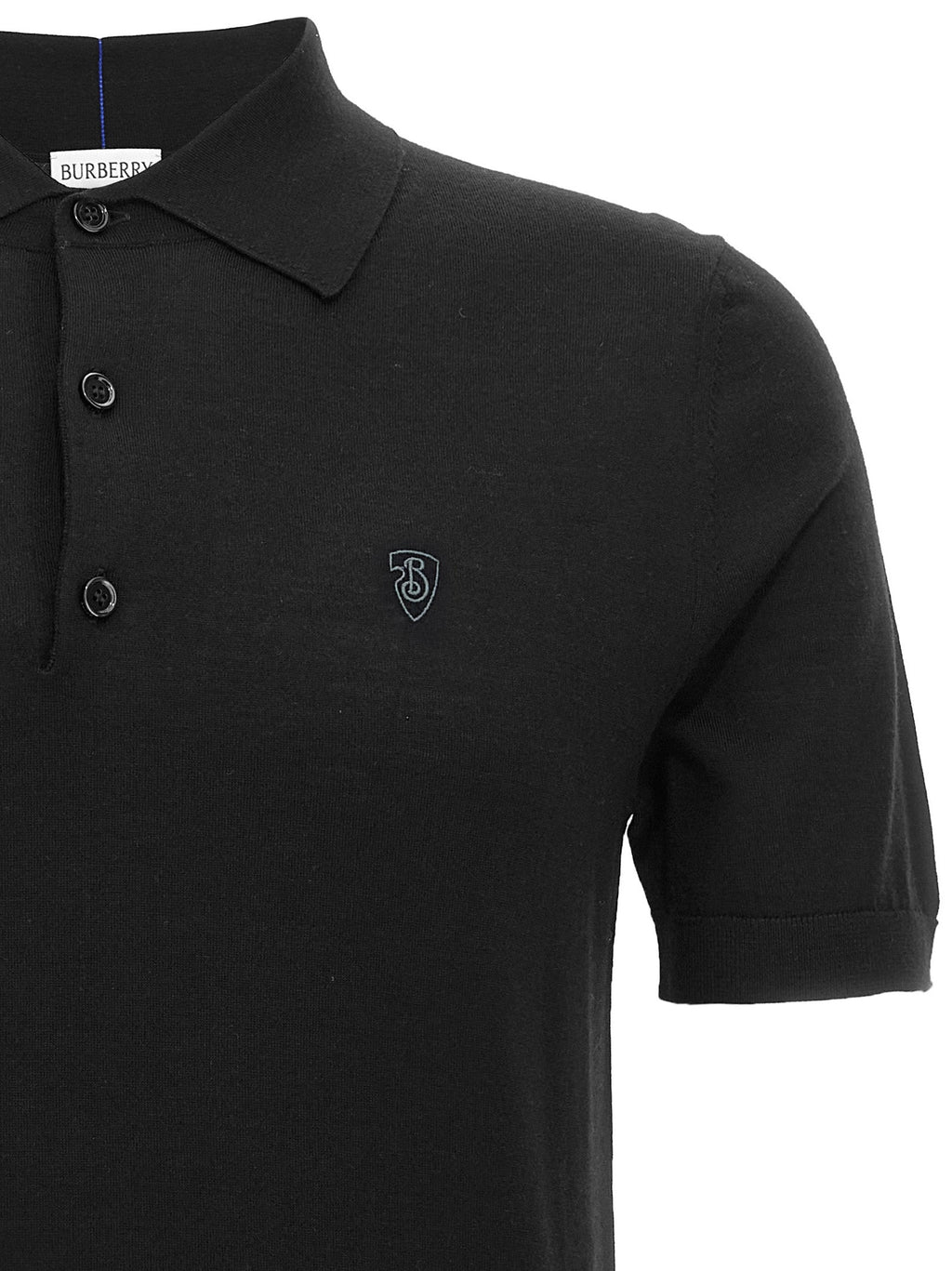 Burberry Men's Wool Polo Shirt