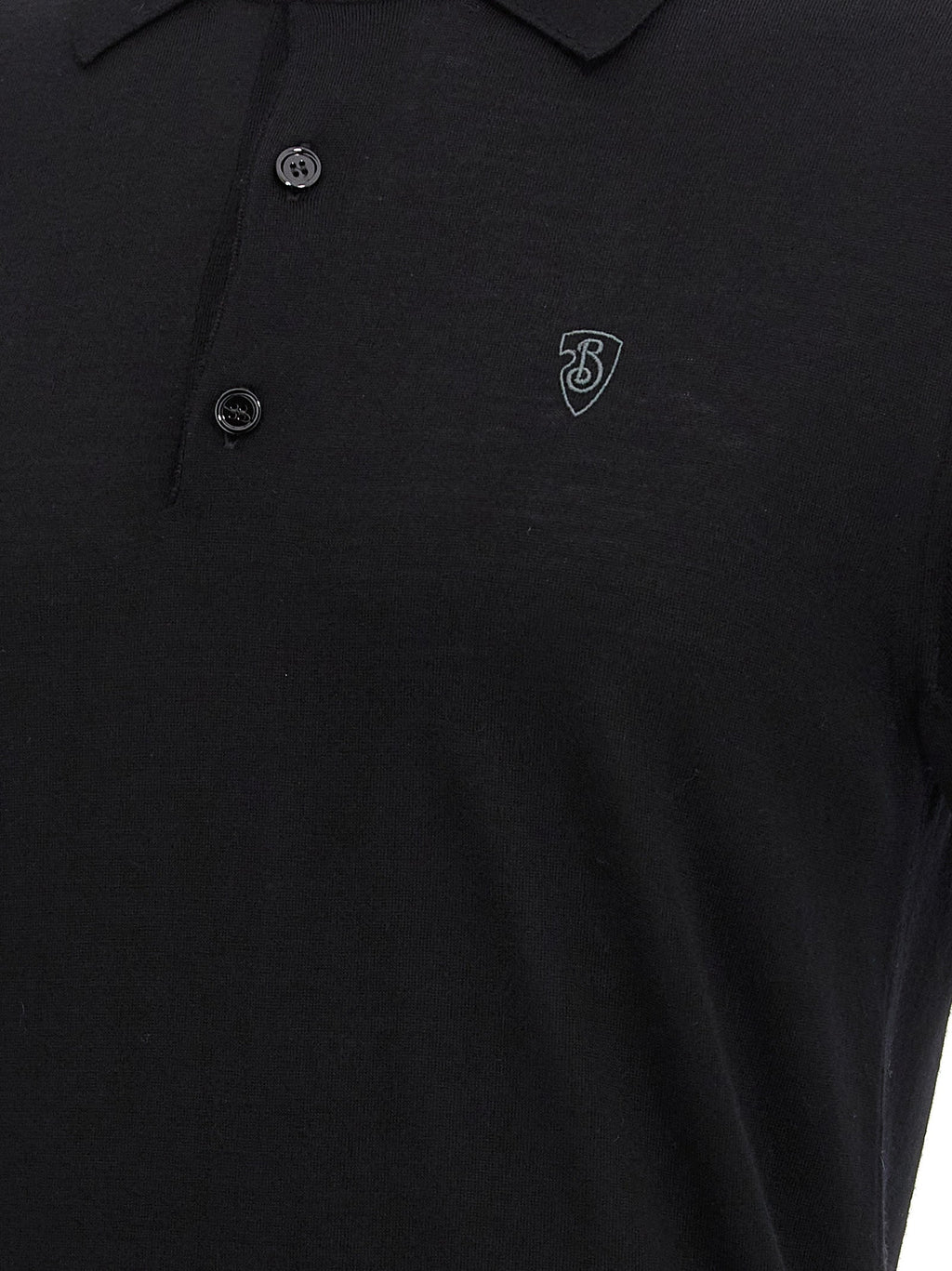 Burberry Men's Wool Polo Shirt