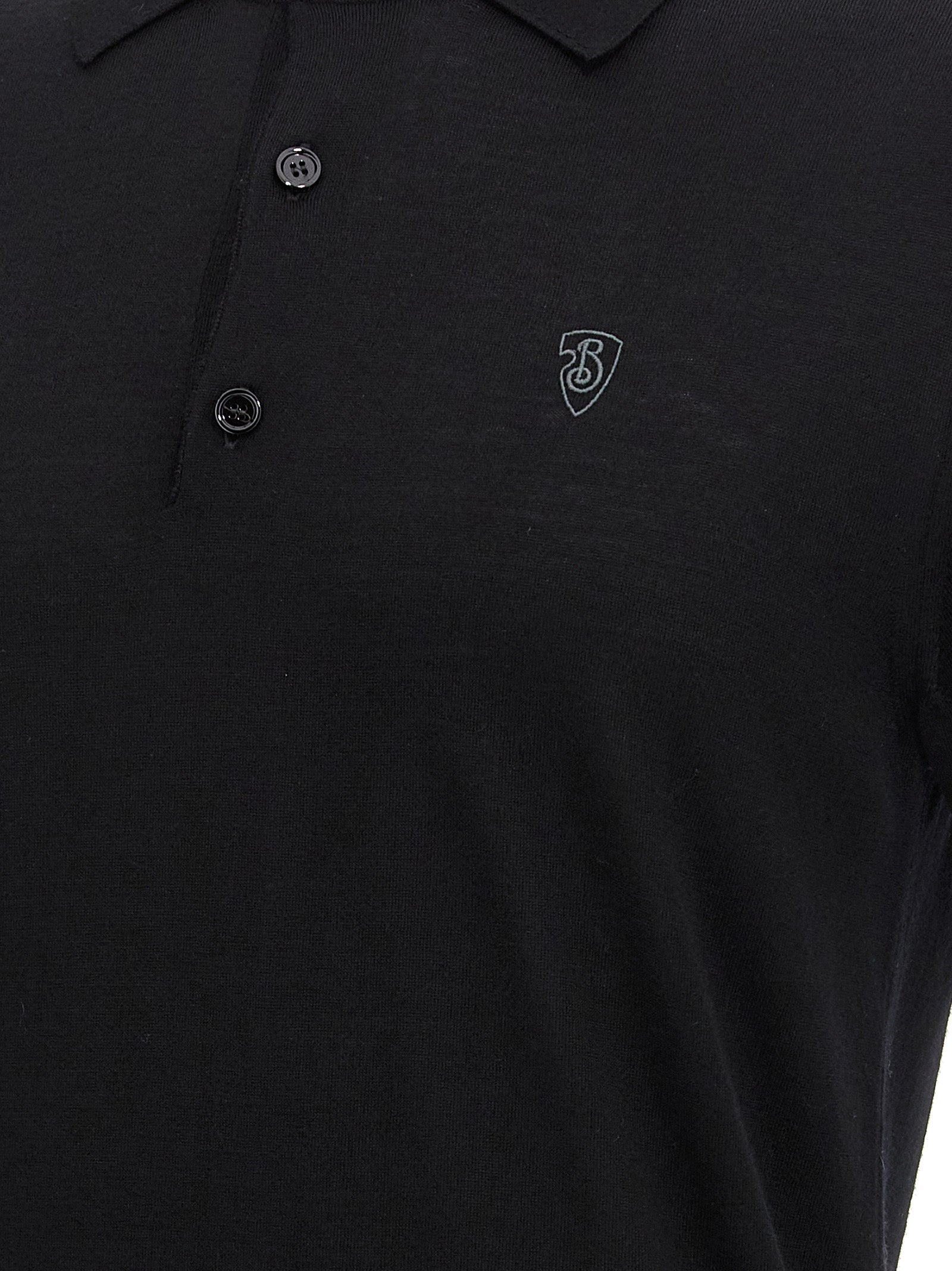 Burberry Men's Wool Polo Shirt
