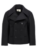 Saint Laurent Women's Oversized Caban Coat