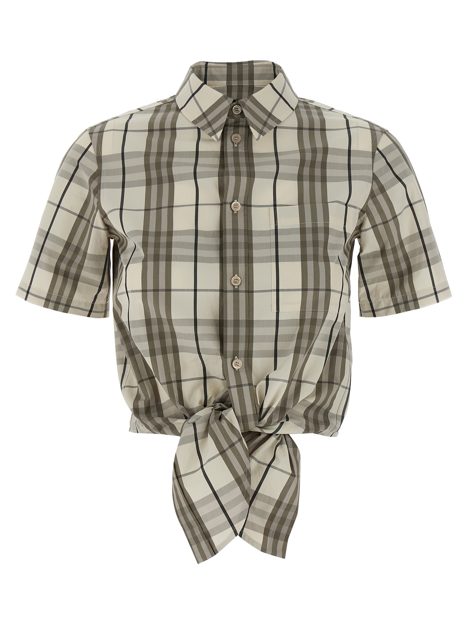 Burberry Women's Cropped Shirt