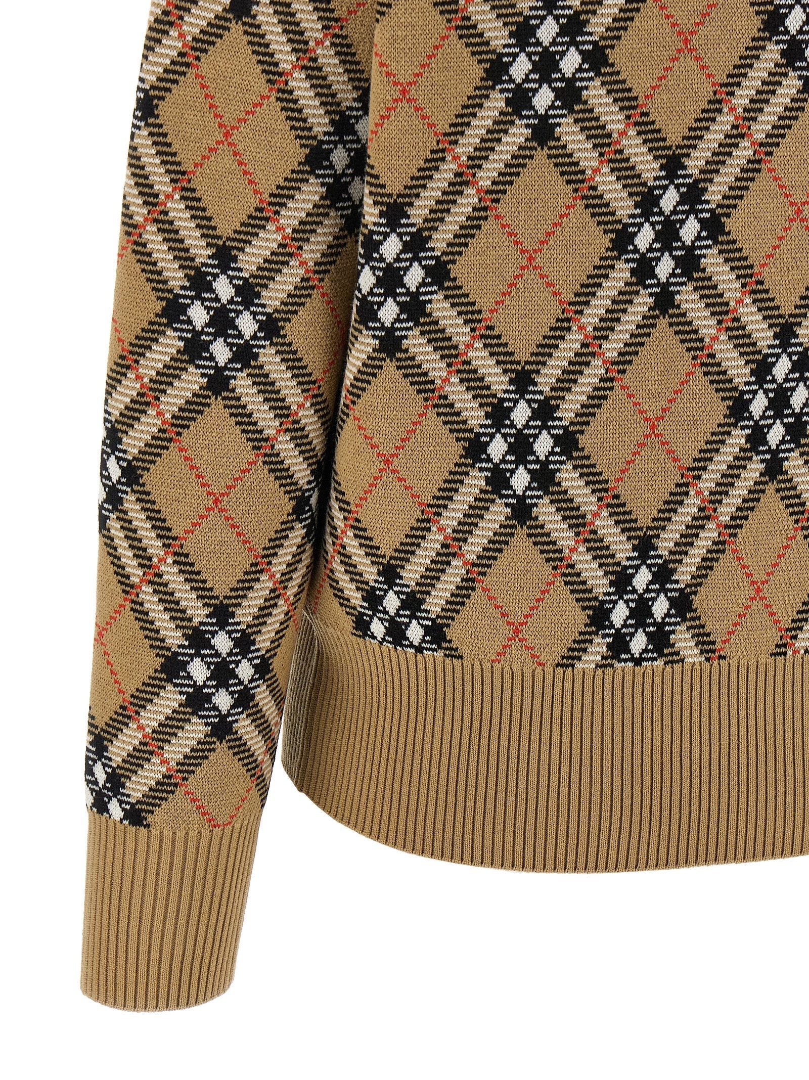 Burberry Women's Check Sweater