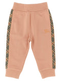 Burberry Girl's Jackson Check Tape Joggers