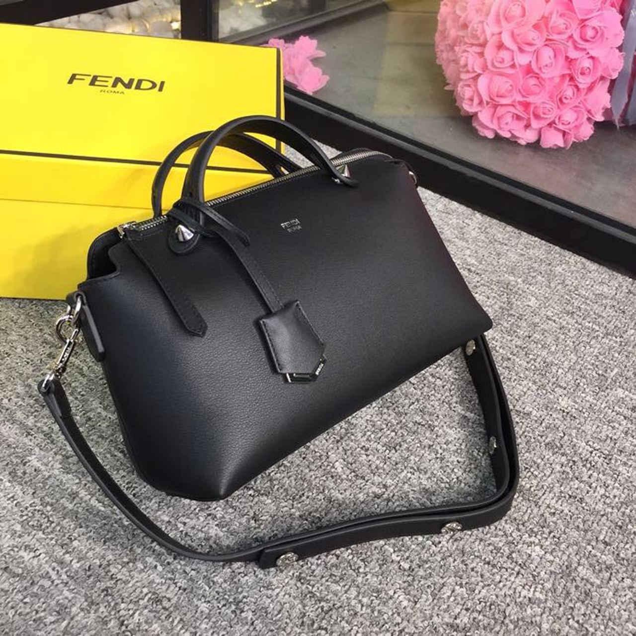 By The Way MeGLAMIum Bag Black For Women, Handbags, Shoulder And Crossbody Bags 10.6in/27cm FF 8BL1461D5F0GXN