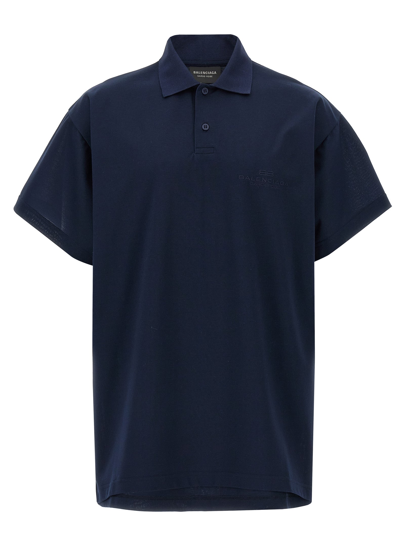 Balenciaga Men's Embroidery Polo Shirt