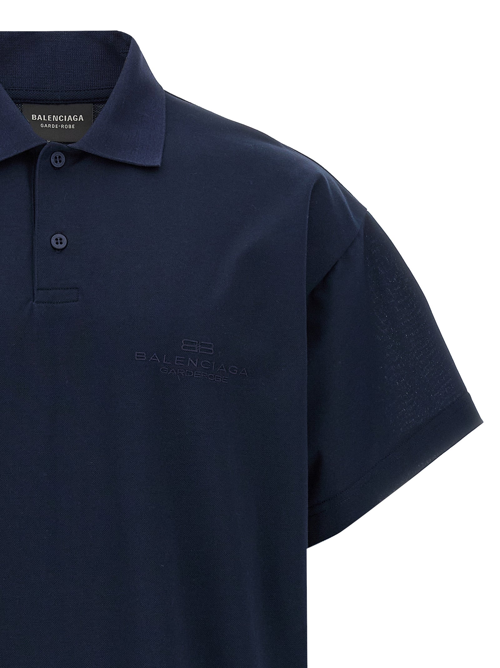 Balenciaga Men's Embroidery Polo Shirt