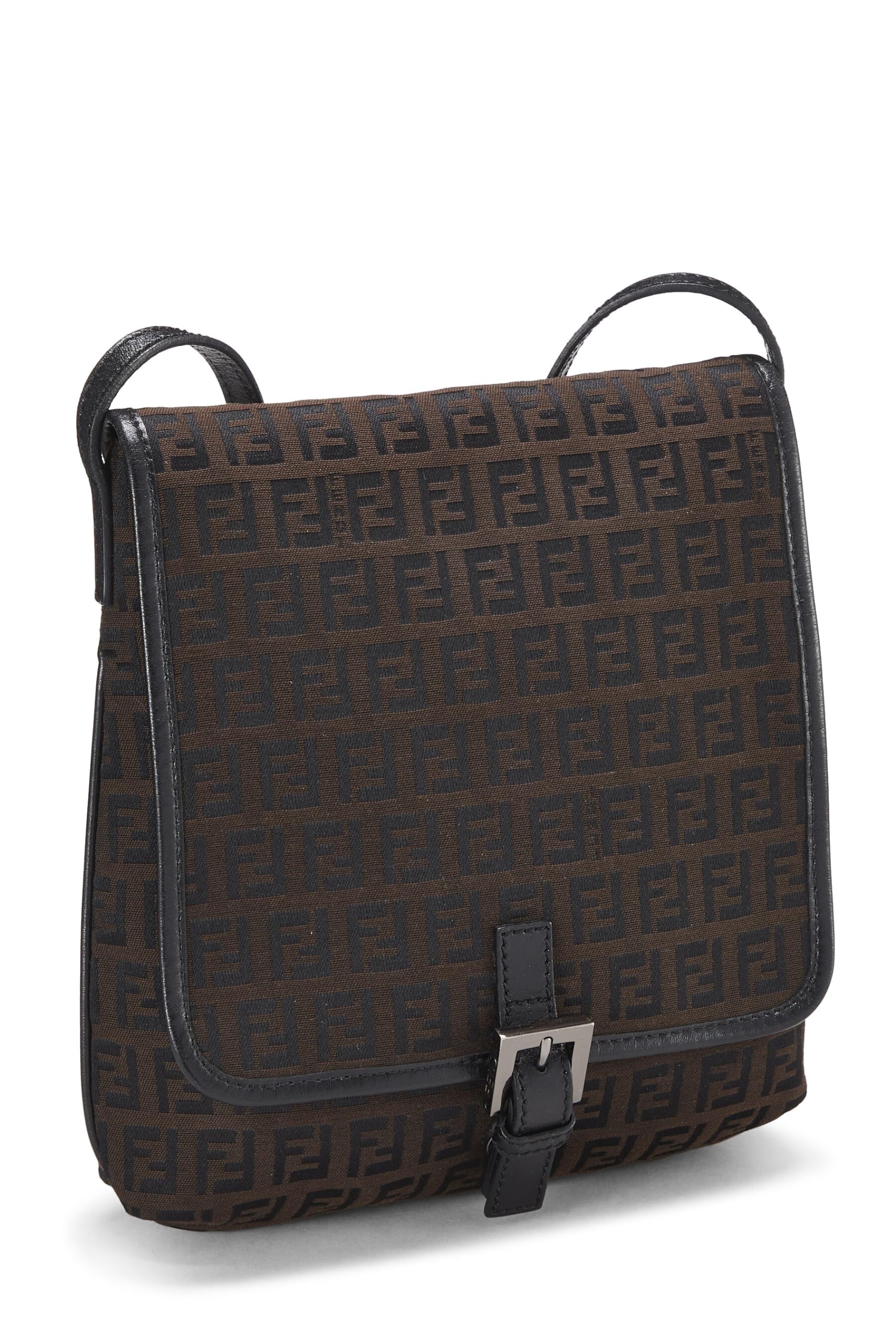 ,  Brown Zucchino Canvas Crossbody Small, Brown