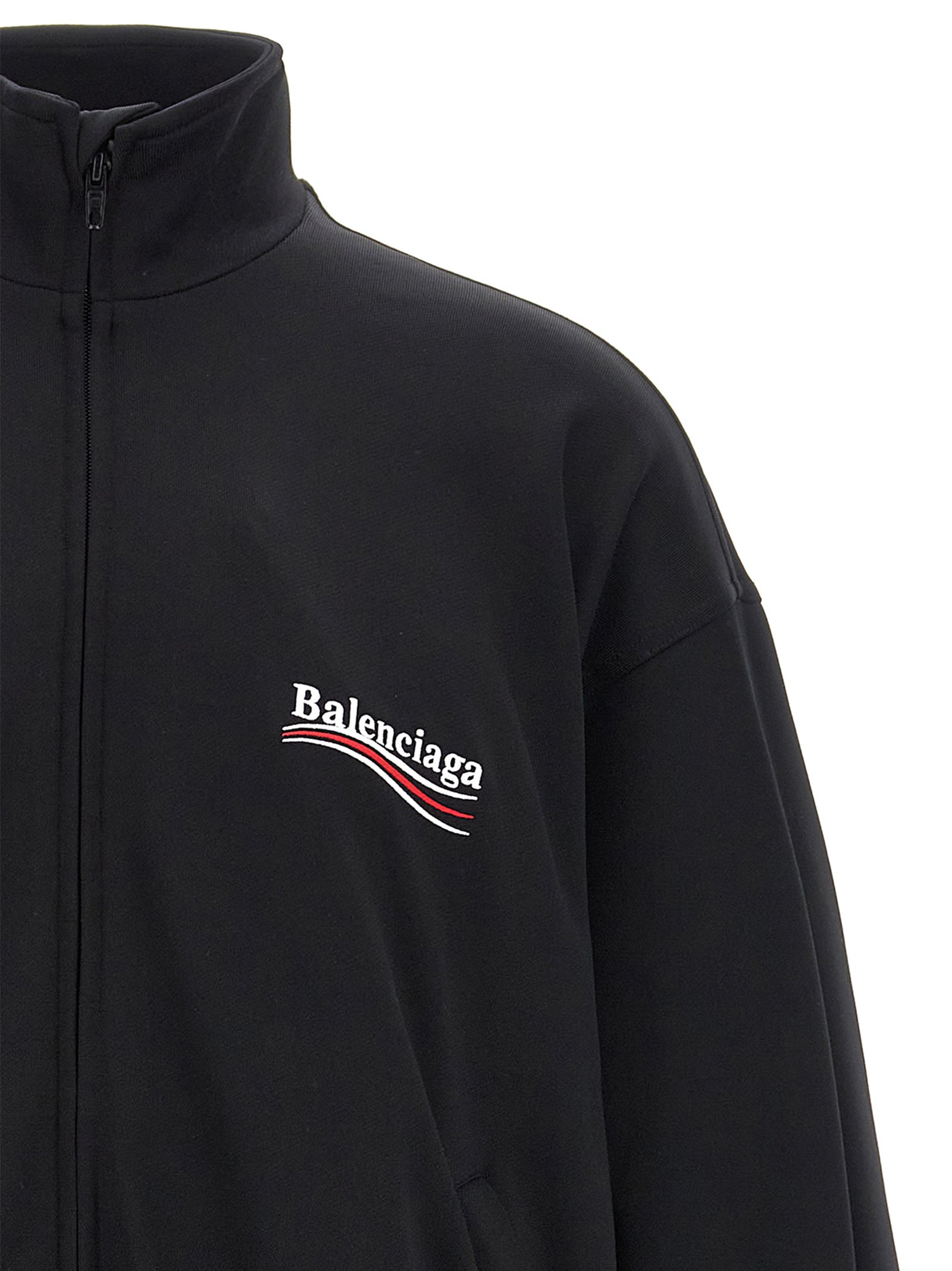 Balenciaga Men's Logo Embroidery Sweatshirt