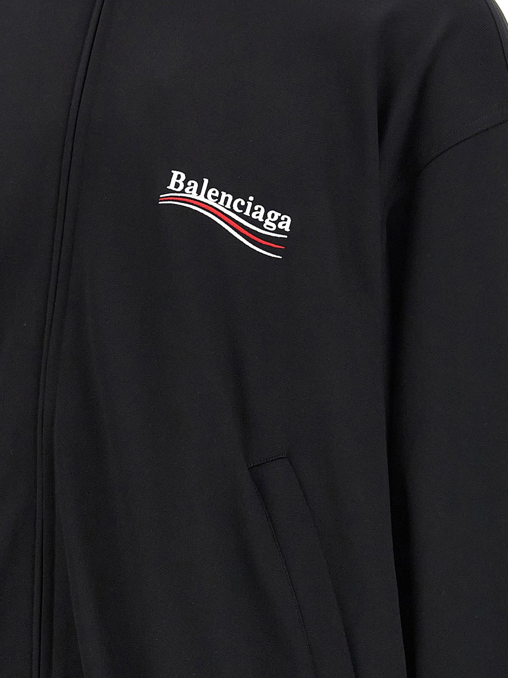 Balenciaga Men's Logo Embroidery Sweatshirt
