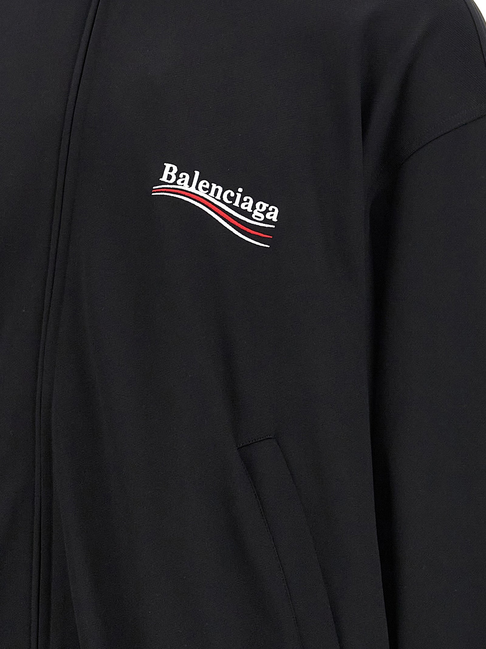Balenciaga Men's Logo Embroidery Sweatshirt