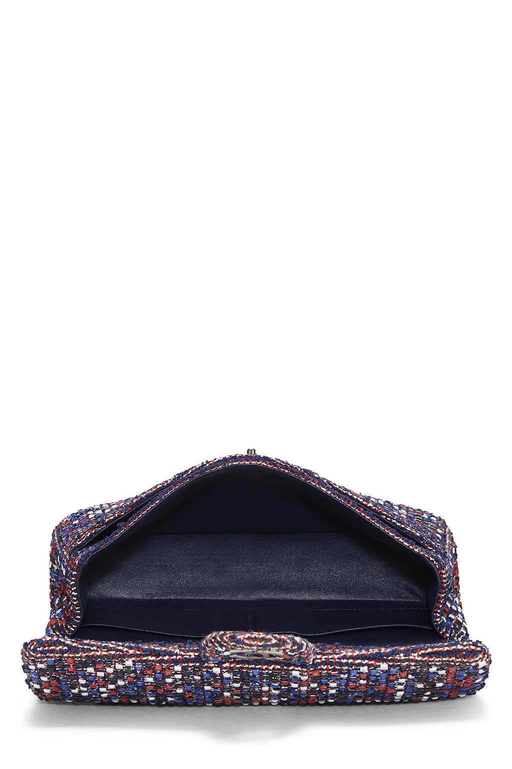 Chanel,  Multicolor Tweed Classic Double Flap Medium, Multi