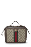 Gucci,  Original GG Supreme Canvas Web Ophidia Shoulder Medium, Brown