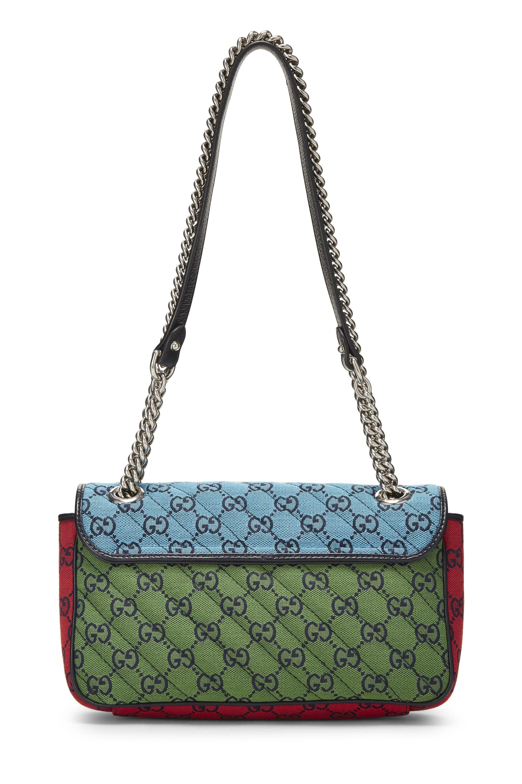 Gucci,  Multicolor GG Canvas Marmont Shoulder Bag Small, Multi