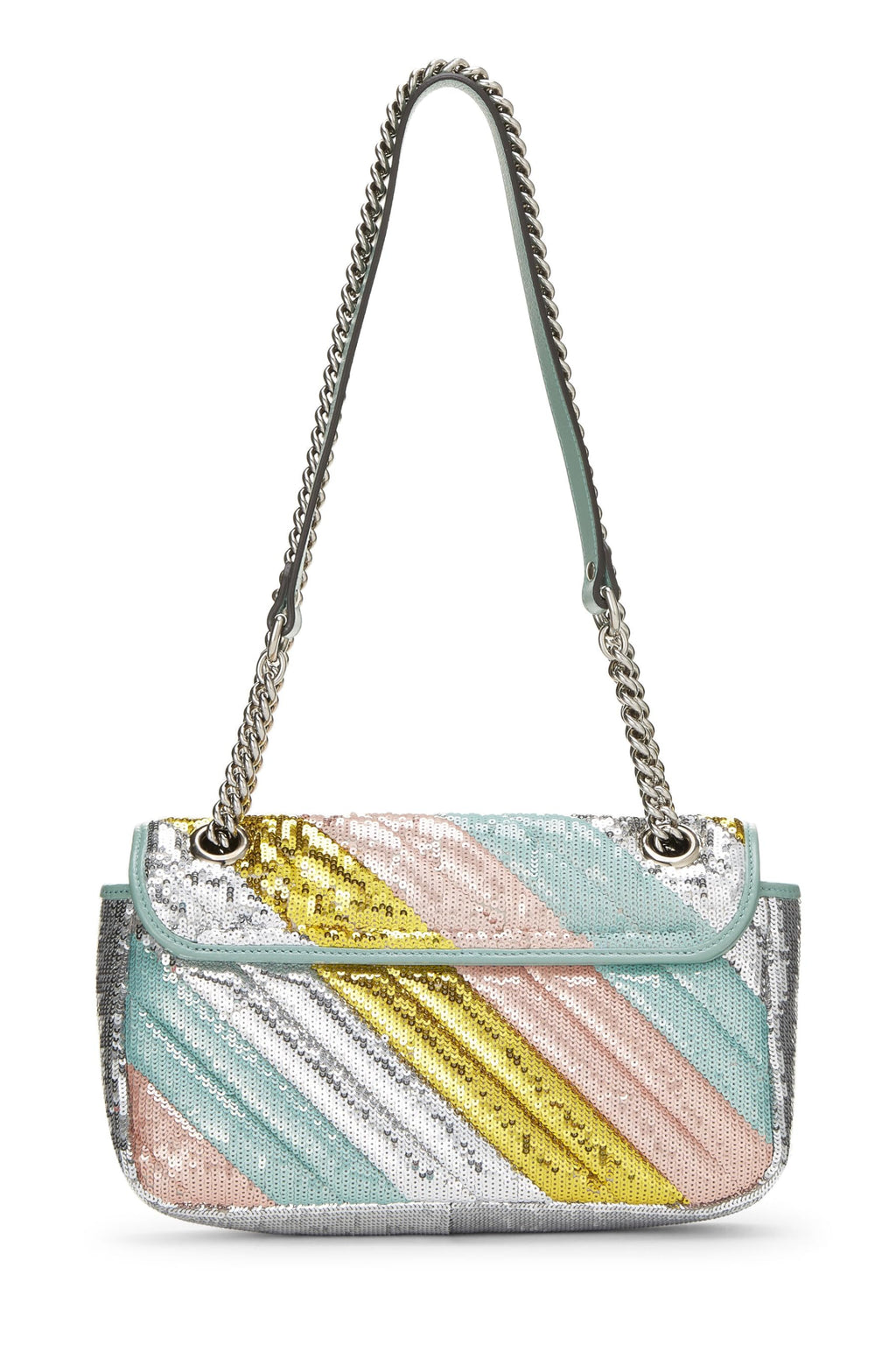 Gucci,  Multicolor GG Sequin Marmont Shoulder Bag Small, Multi