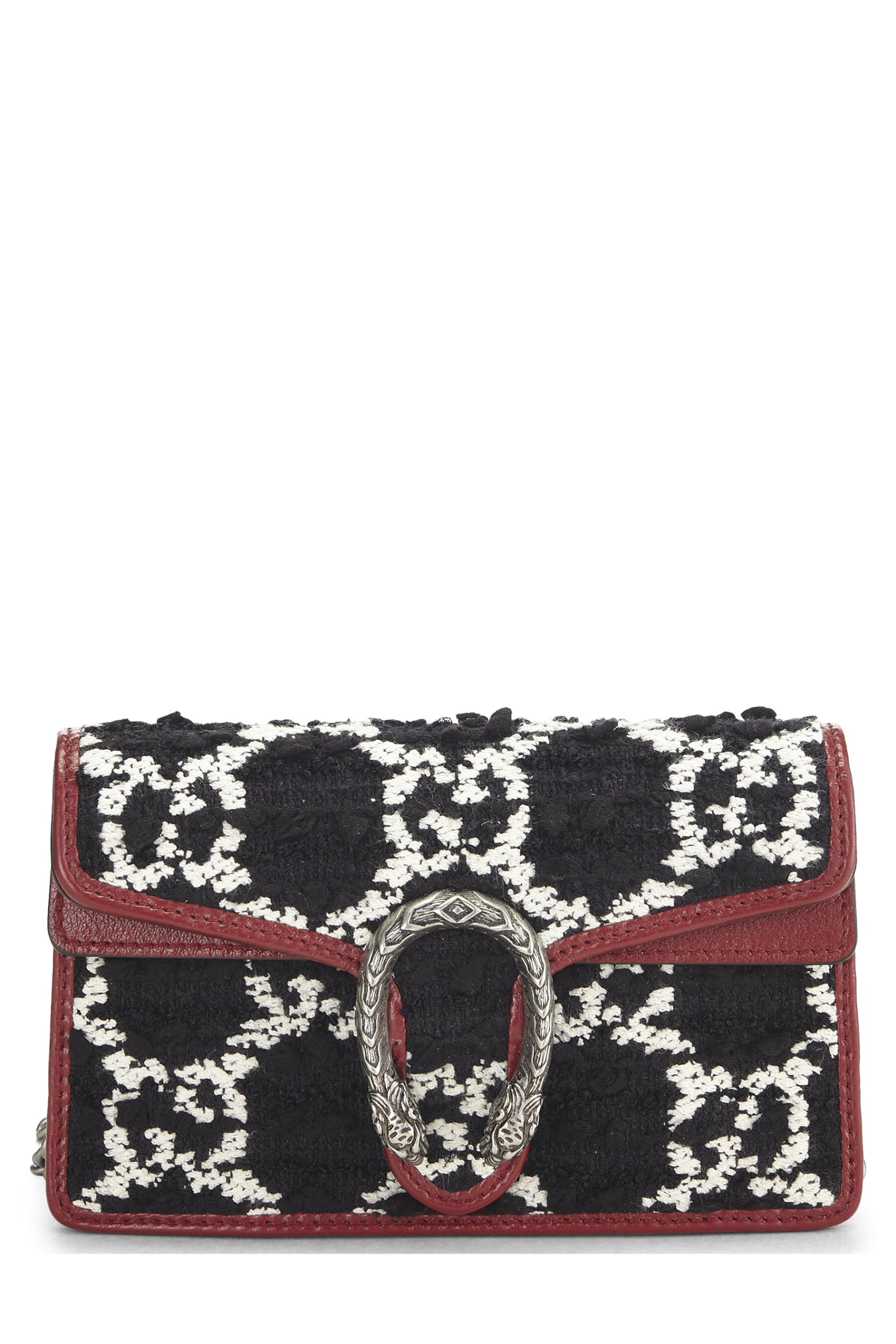 Gucci,  Multicolor Tweed Dioronysus Crossbody Super Mini, Multi