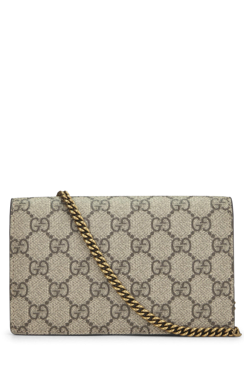 Gucci,  Original GG Supreme Canvas Cherry Convertible Clutch Mini, Red
