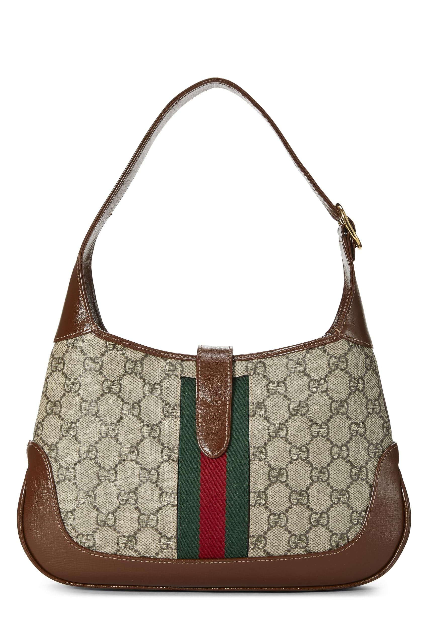 Gucci,  Original GG Supreme Jackie 1961 Shoulder Bag Small, Brown