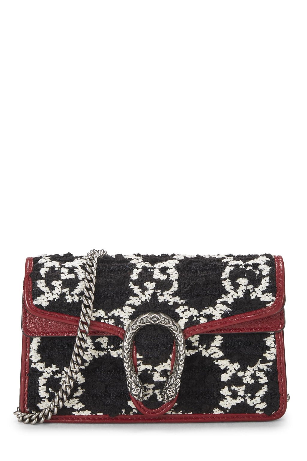 Gucci,  Multicolor Tweed Dioronysus Crossbody Super Mini, Multi