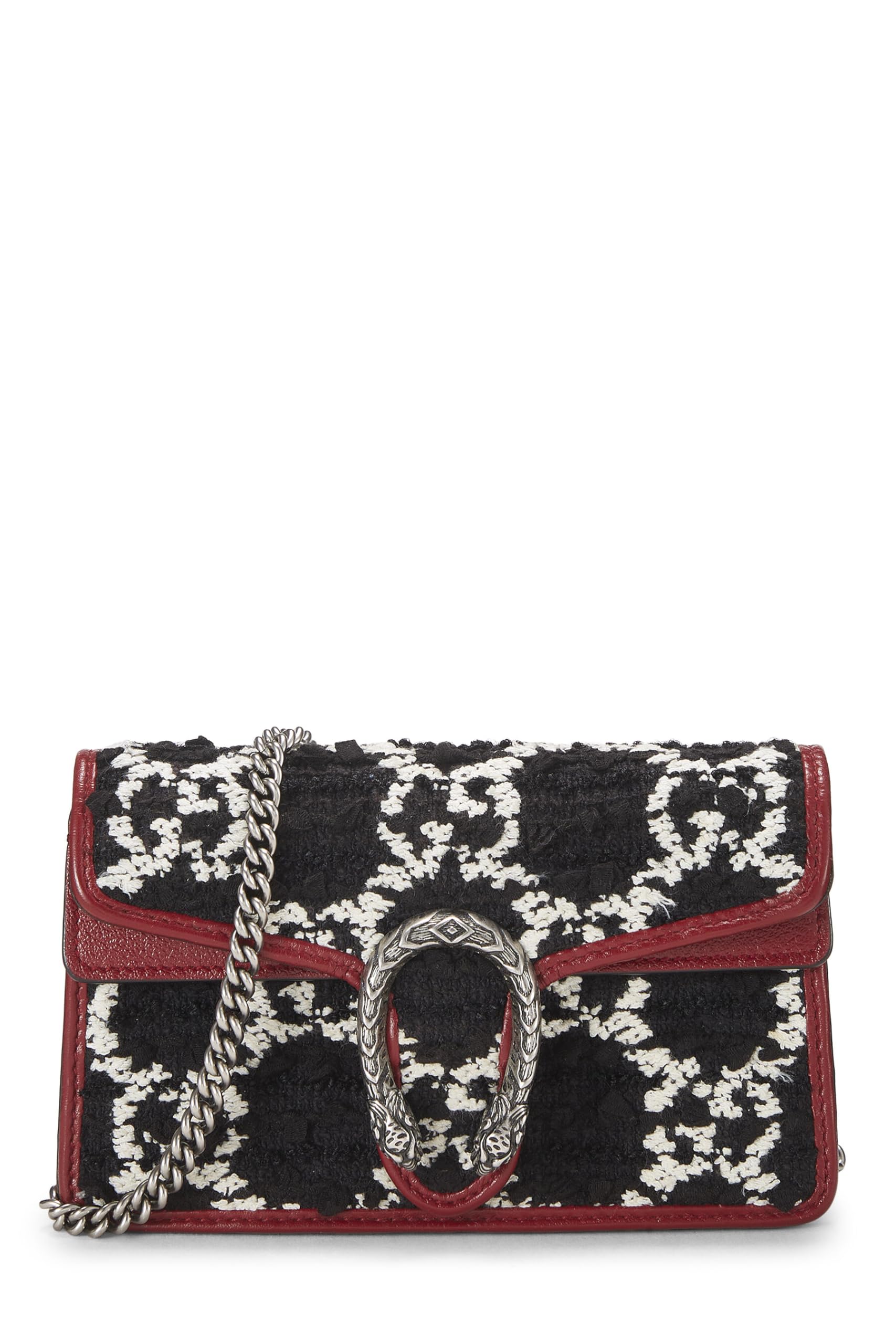 Gucci,  Multicolor Tweed Dioronysus Crossbody Super Mini, Multi