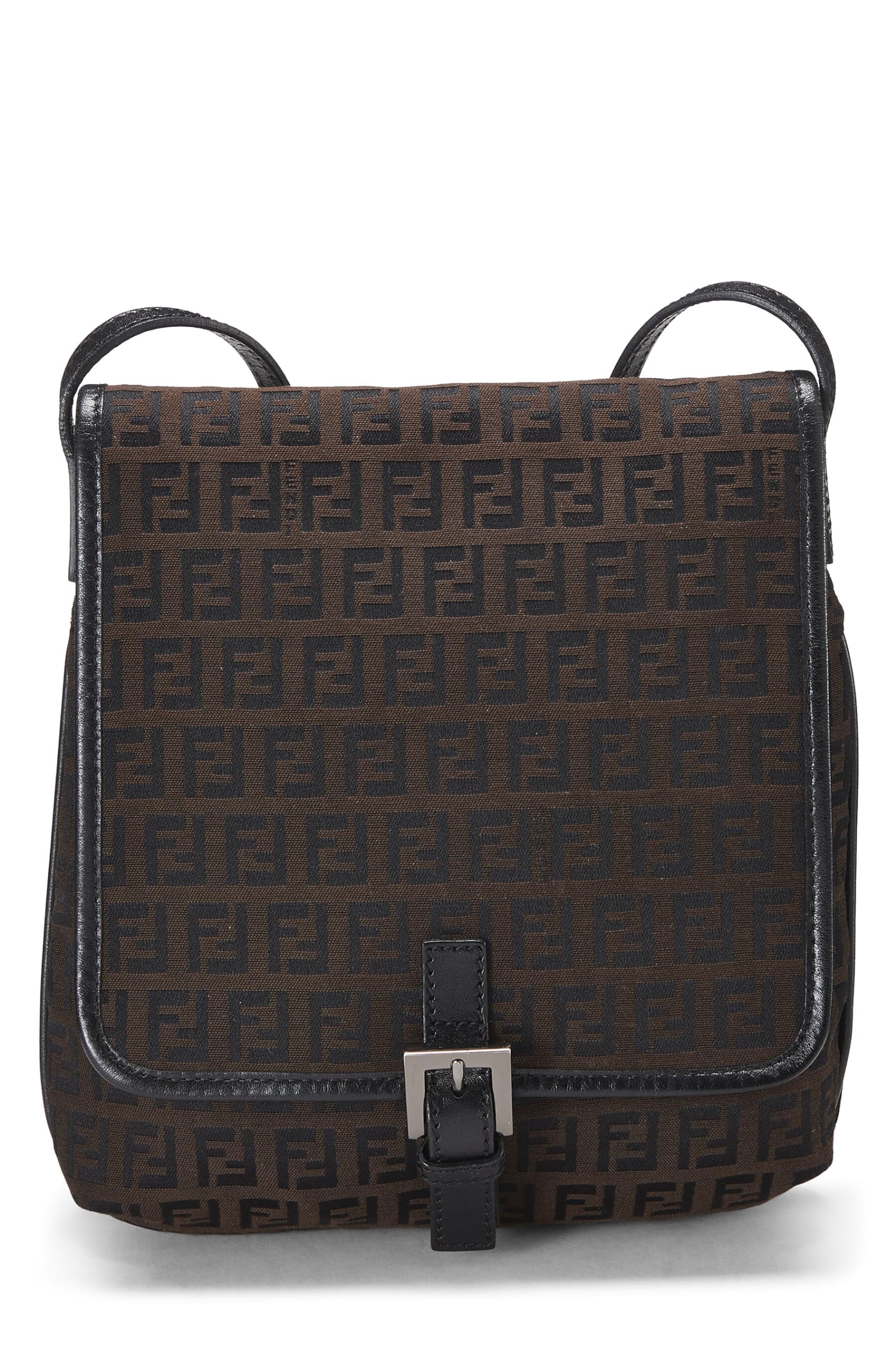 ,  Brown Zucchino Canvas Crossbody Small, Brown