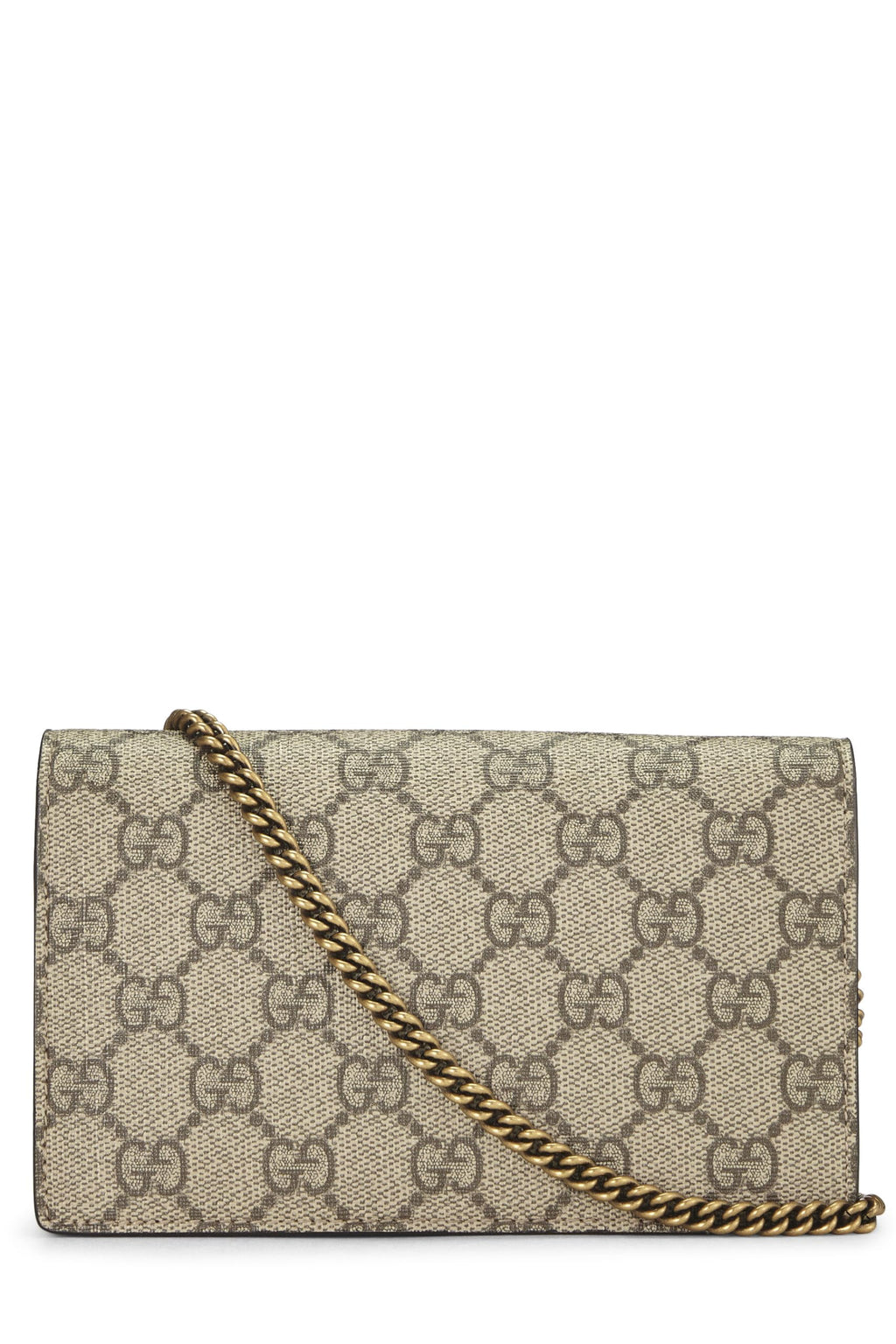 Gucci,  Original GG Supreme Canvas Cherry Convertible Clutch Mini, Red