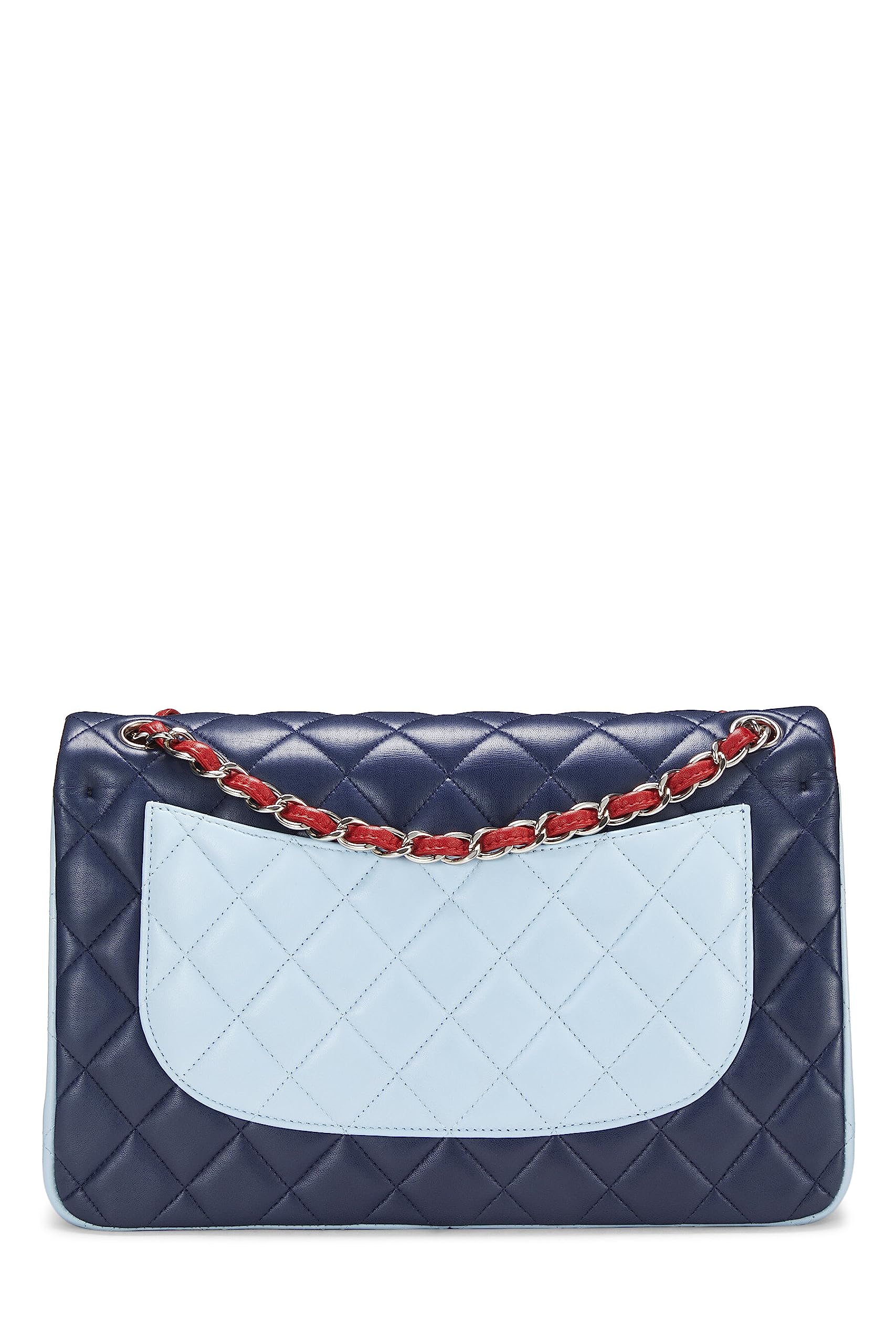 Chanel,  Multicolor Quilted Lambskin New Classic Double Flap Jumbo, Multi