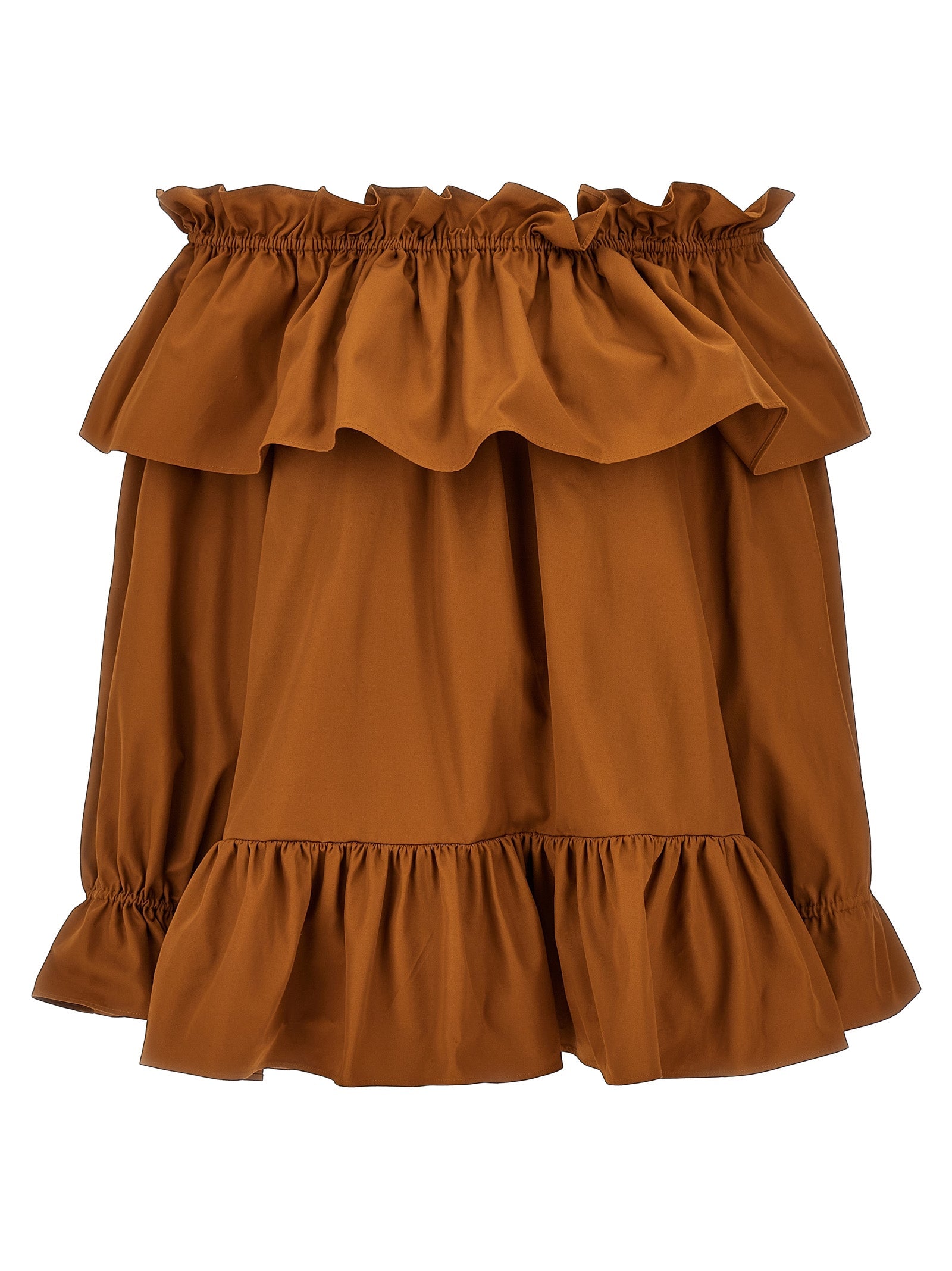 Saint Laurent Women's Flounces Mini Dress