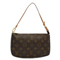 Louis Vuitton Pochette Accessoire  Canvas Clutch Bag