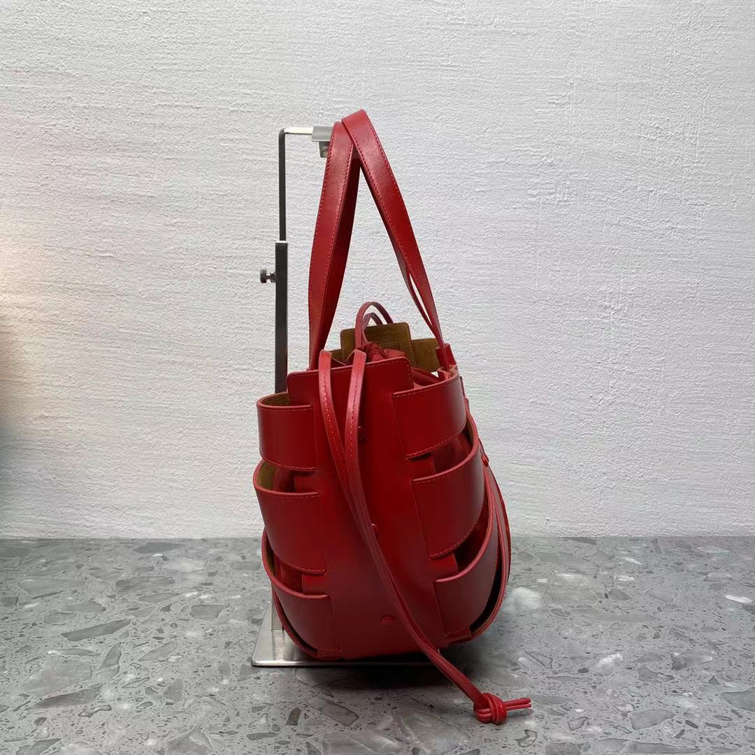 MeGLAMIum Shoulder Bag Red, For Women, Women Bags 8.6in/22cm