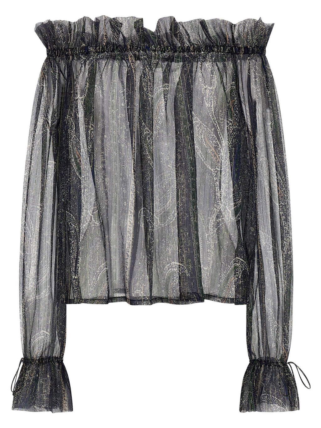Saint Laurent Women's Lurex Blouse