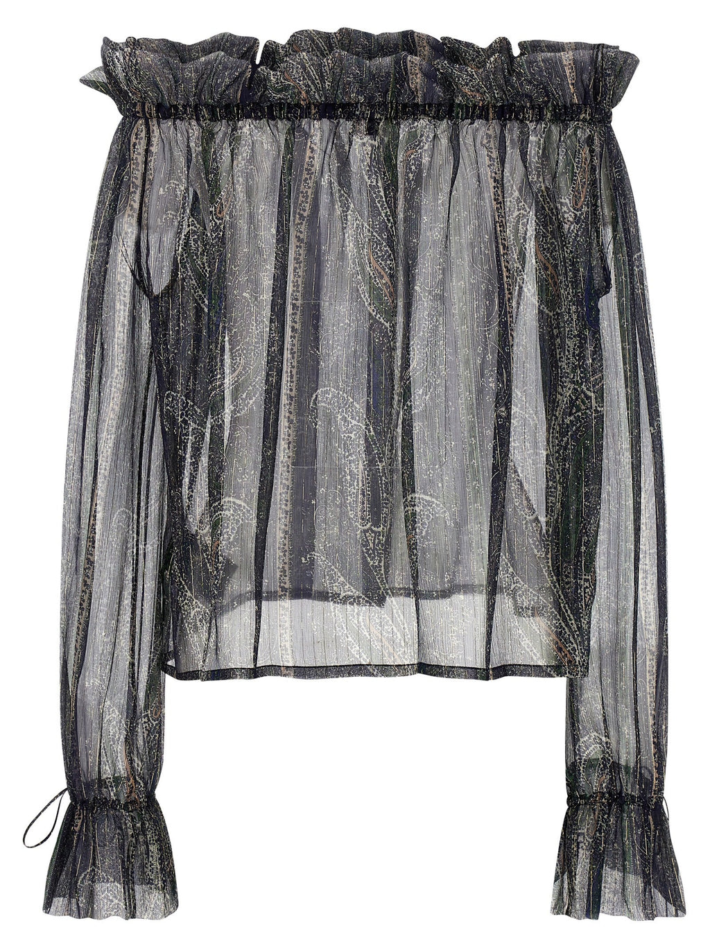 Saint Laurent Women's Lurex Blouse