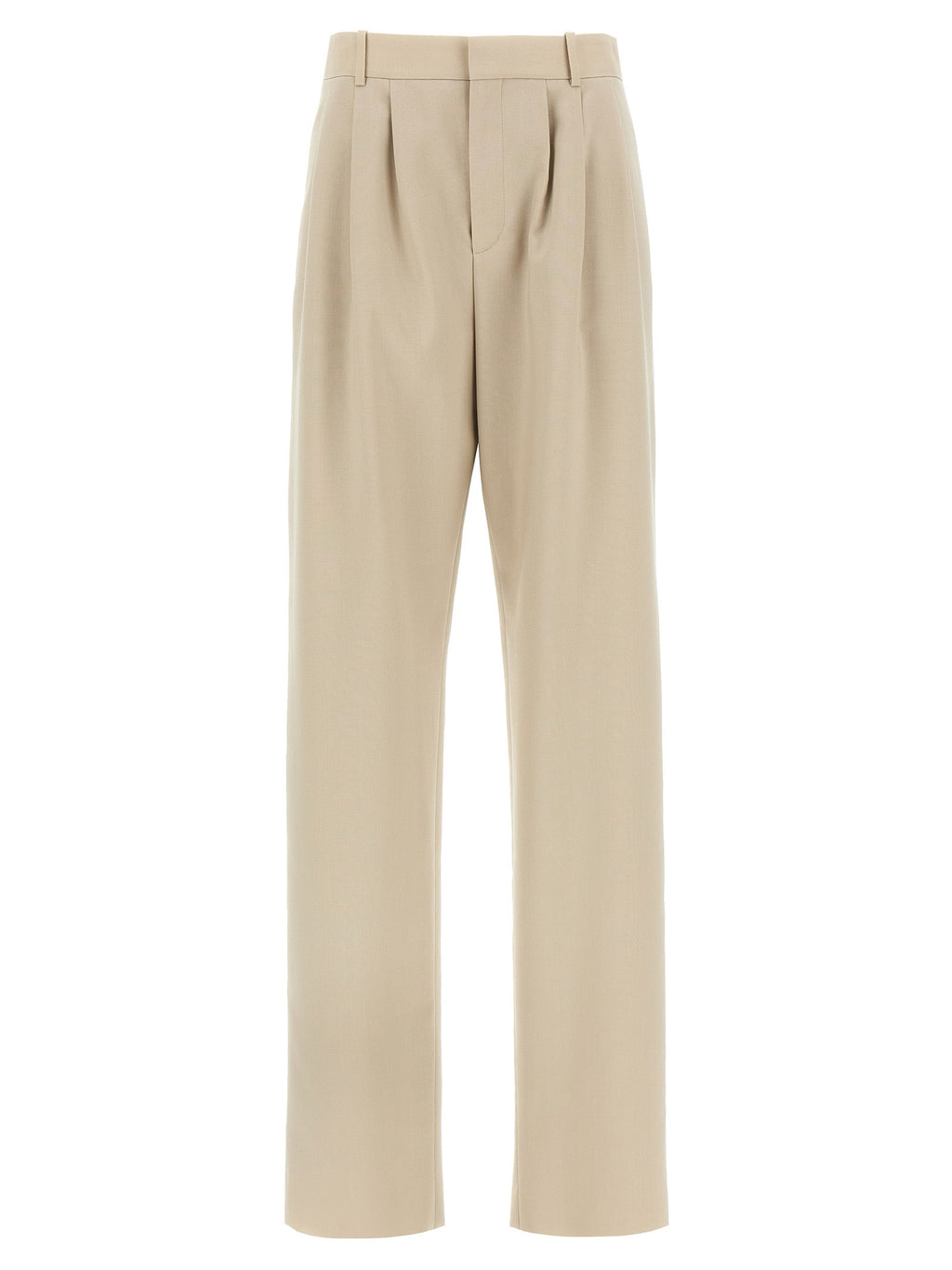 Saint Laurent Women's Pleat Pants