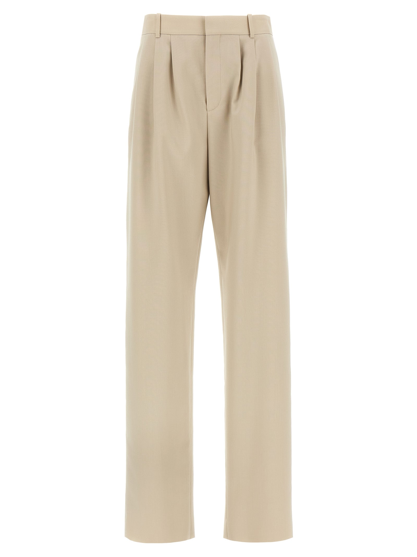 Saint Laurent Women's Pleat Pants