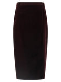 Saint Laurent Women's Velvet Skirt