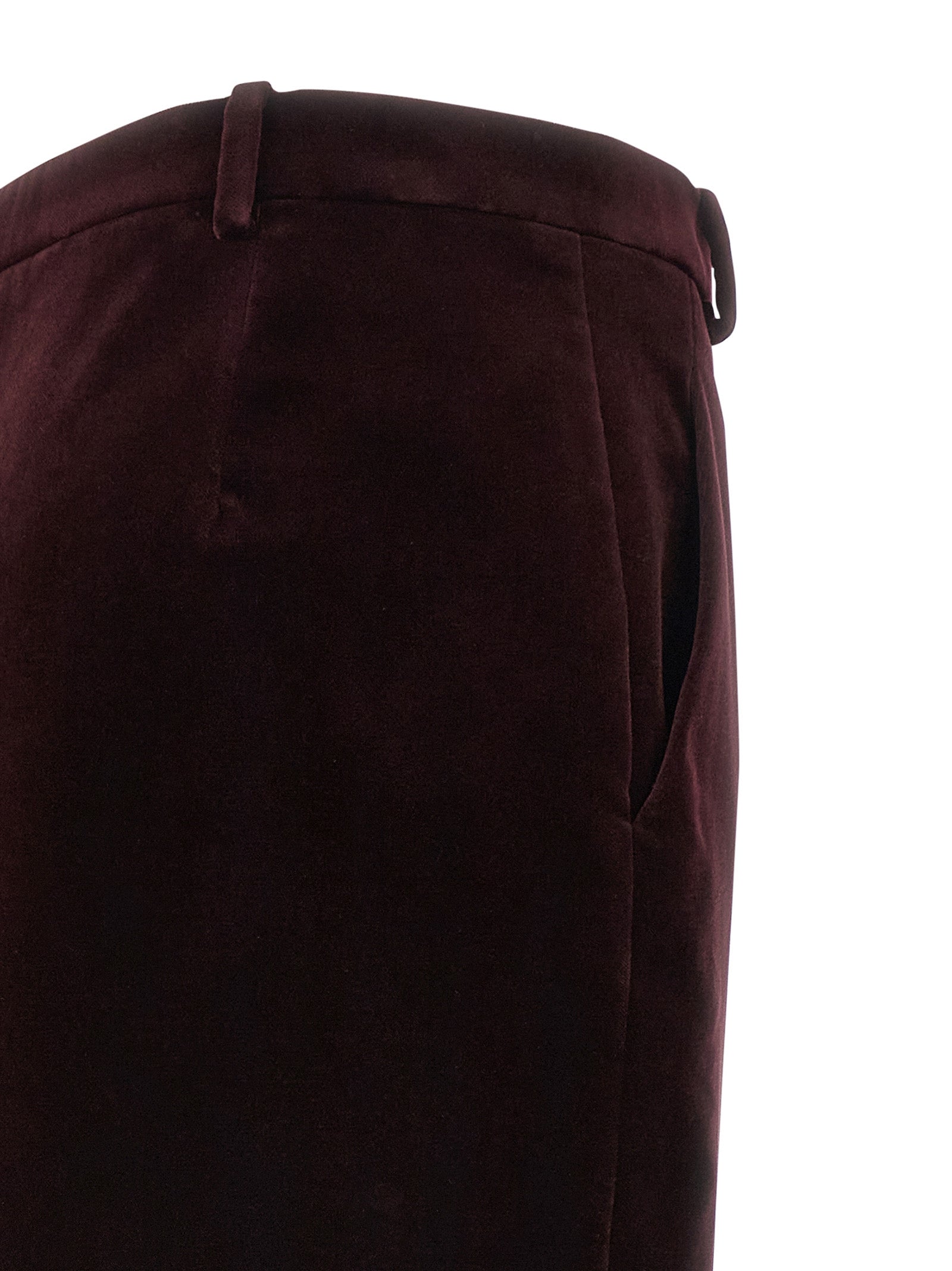 Saint Laurent Women's Velvet Skirt