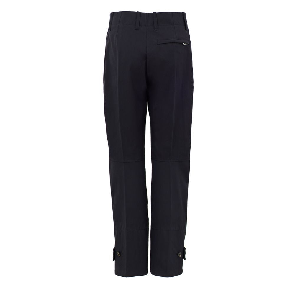 Bottega Veneta Navy Blue Cotton Women's Pant