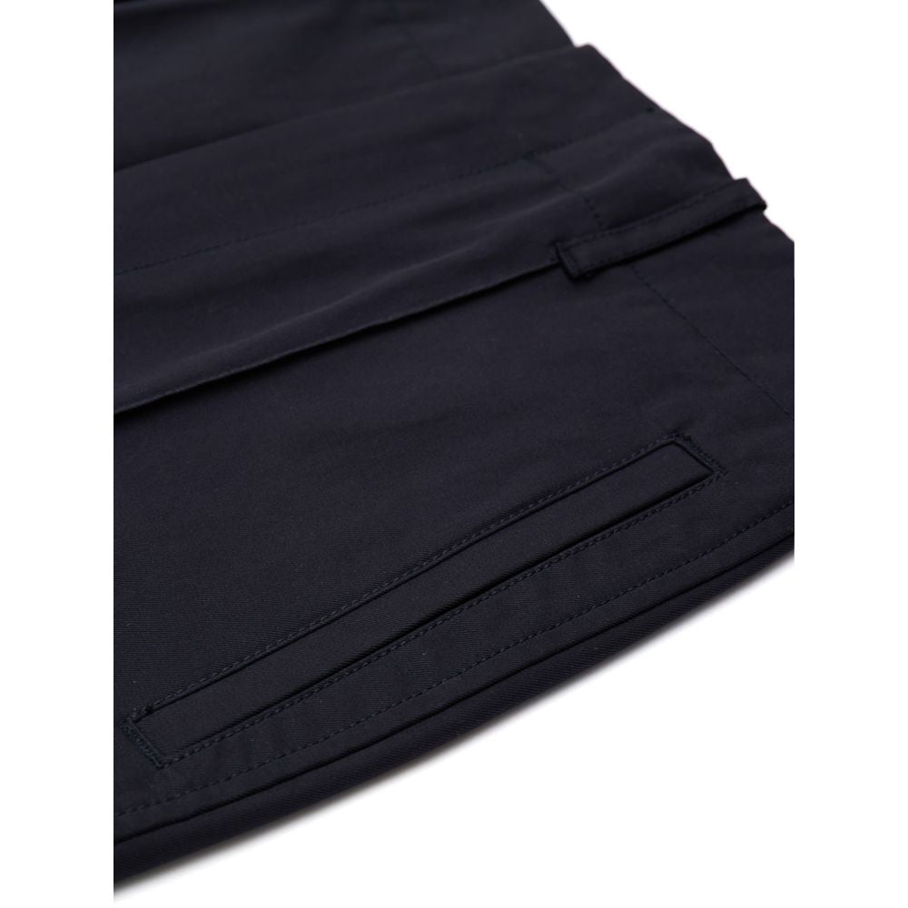 Bottega Veneta Navy Blue Cotton Women's Pant