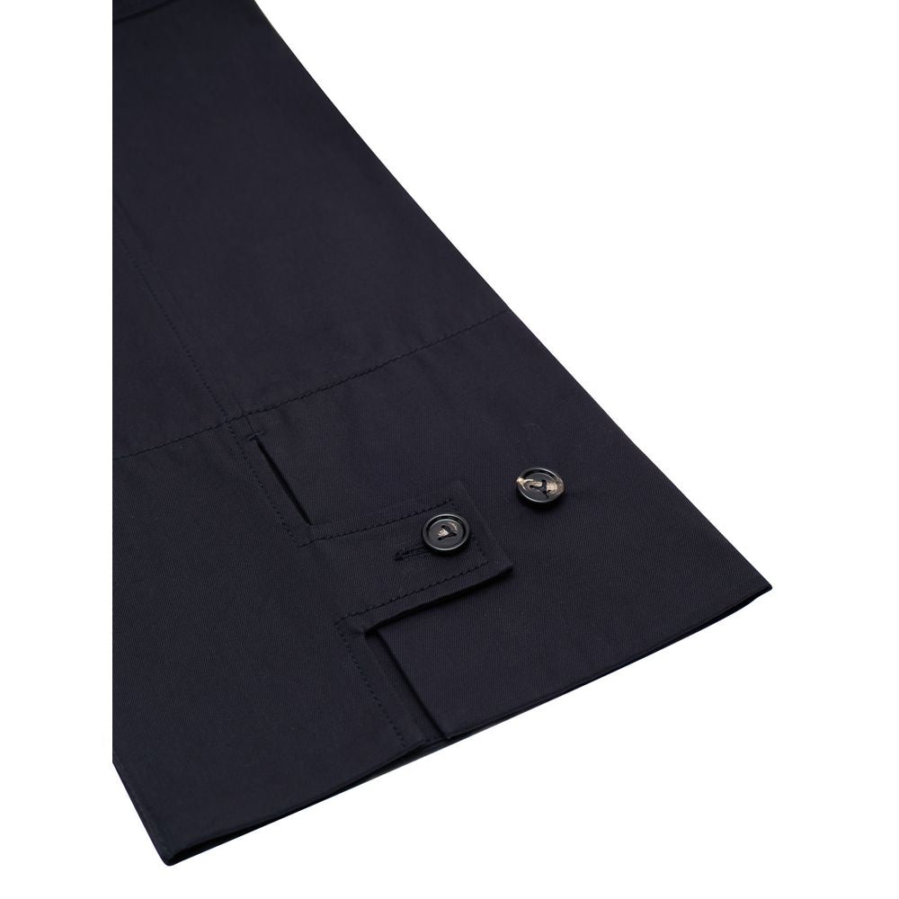 Bottega Veneta Navy Blue Cotton Women's Pant