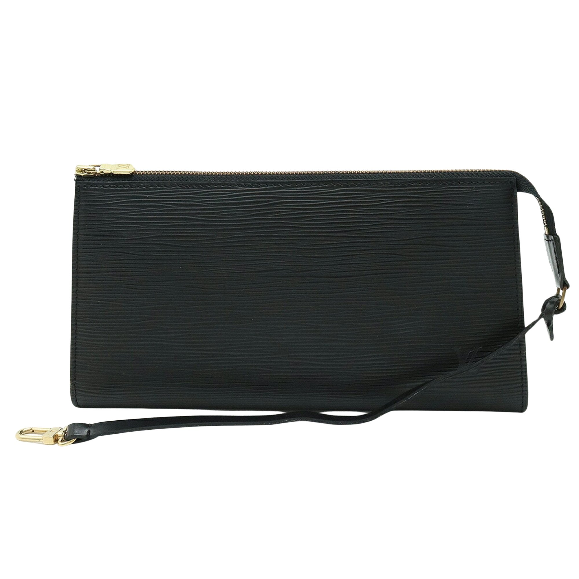 Louis Vuitton Pochette Accessoire  Leather Clutch Bag