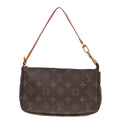 Louis Vuitton Pochette Accessoire  Canvas Clutch Bag