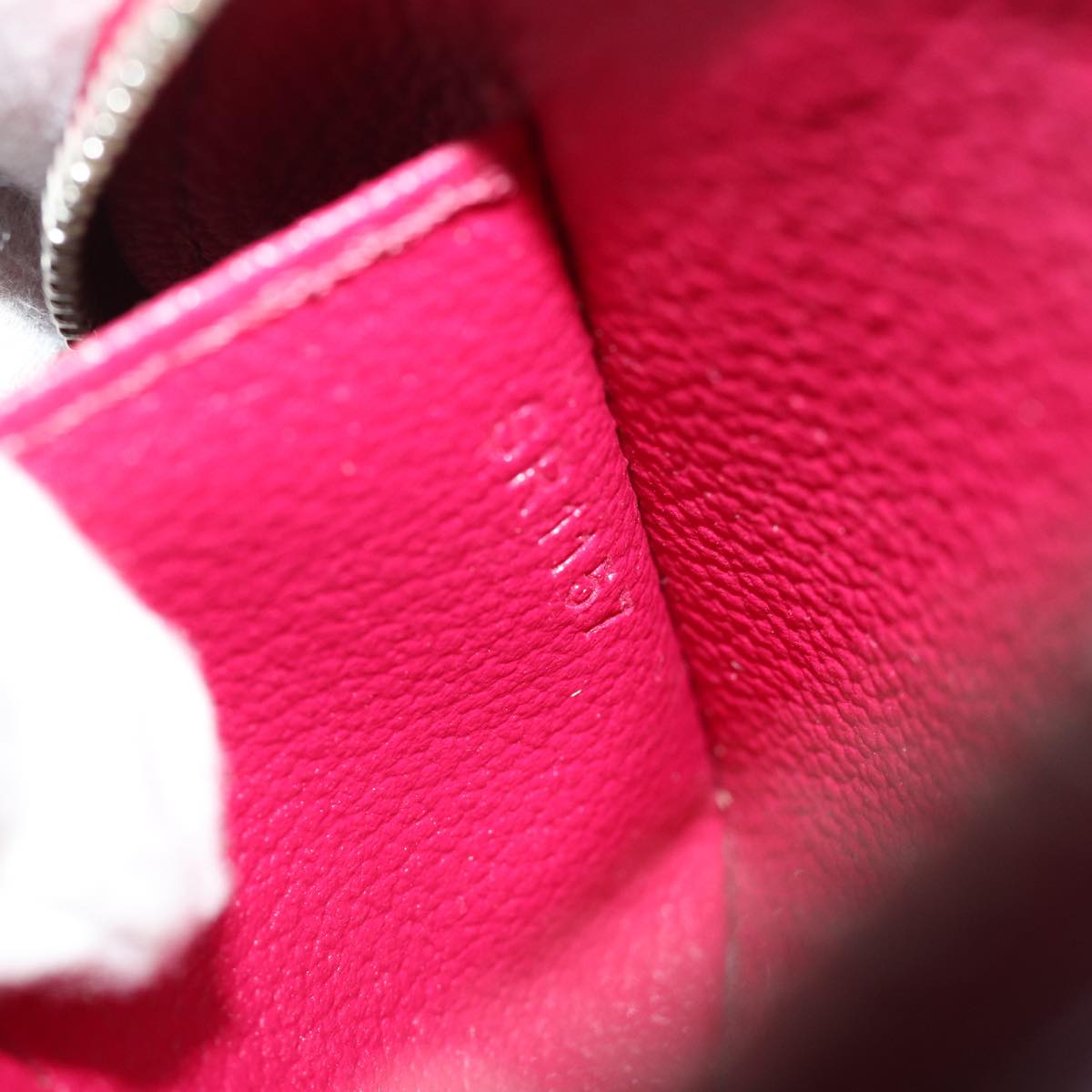 Louis Vuitton Cosmetic Pouch  Leather Clutch Bag